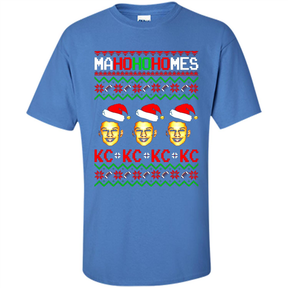 Patrick Mahomes Ma Ho Ho Homes Christmas sweatshirt PINGPONG - Shirt