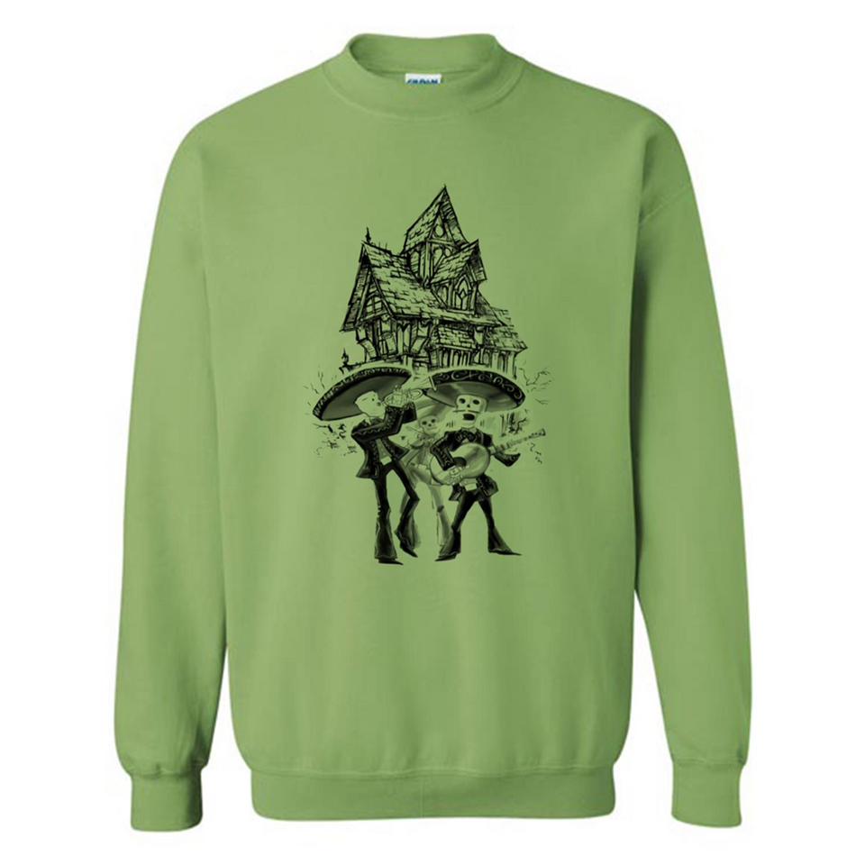 Mariachi Skeleton Shirt Dia De Los Muertos Tequila - Sweatshirt