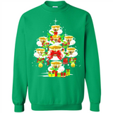 Tea Christmas Tree T-shirt Funny Tea Xmas Gift