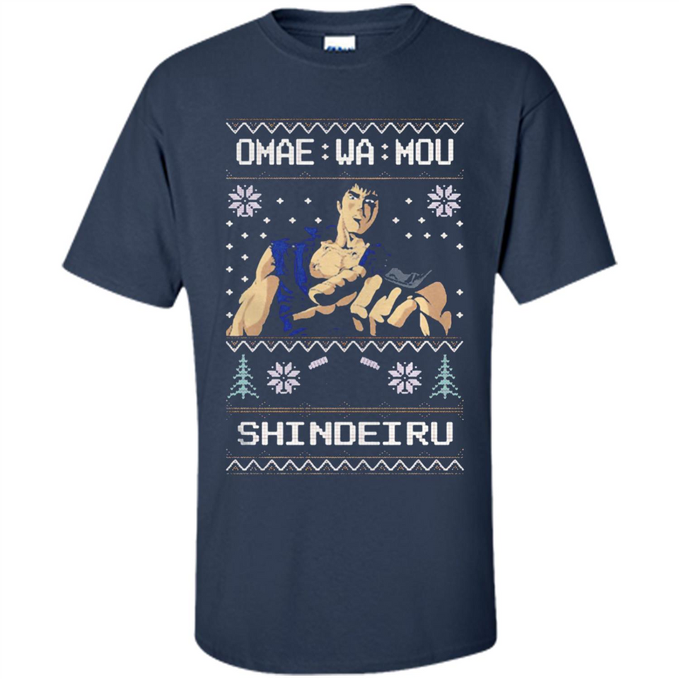 Omae Wa Mou Shindeiru Ugly Christmas Sweater - Shirt