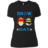 Snow Day Shirt For Houston Rockets Vs Minion Fans pingpong