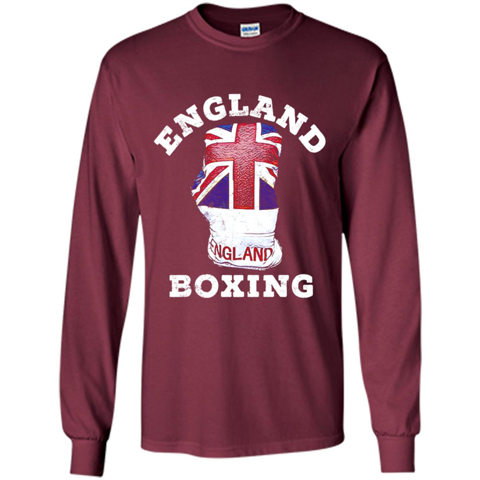 UK and England Boxing - Long Sleeve T-Shirt