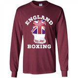 UK and England Boxing - Long Sleeve T-Shirt