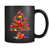 Flamingo Christmas Tree Merry Christmas Flamingo PING PONG