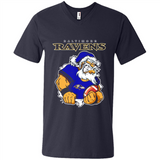 Grumpy Santa Claus Baltimore Ravens Football Team PINGPONG