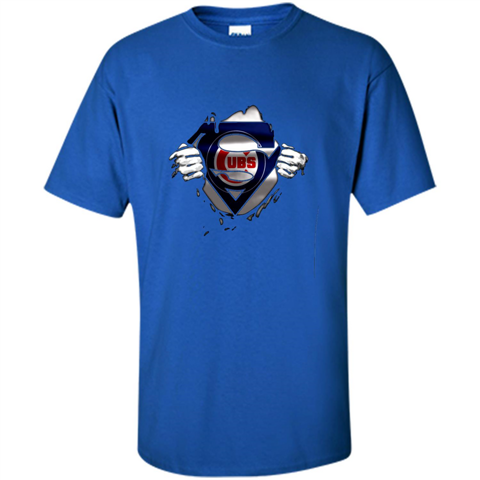 Chicago Cubs And Superman Fans - Shirt
