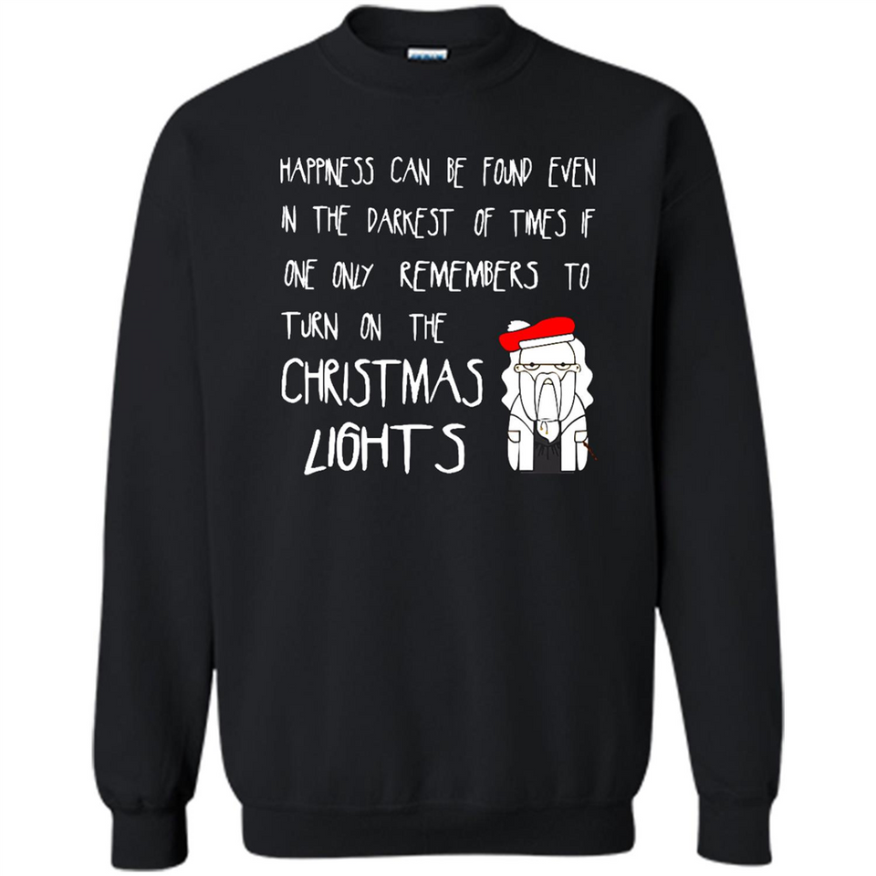 Christmas Ugly Sweater Christmas Lights - Sweatshirt