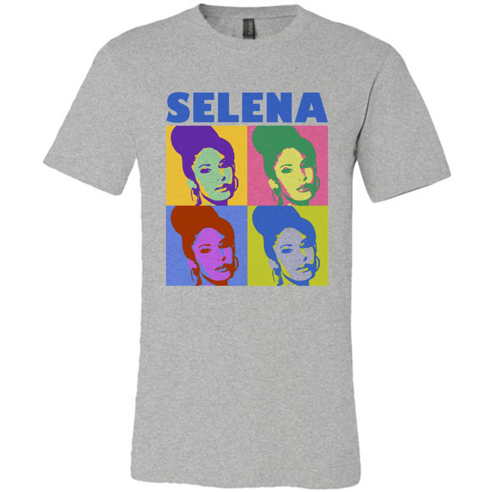 Selena Gomez Light Color - Canvas Unisex T-Shirt