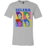 Selena Gomez Light Color - Canvas Unisex T-Shirt