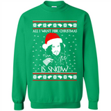 All I Want for Christmas is Snow ugly sweater PINGPONG