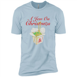 Christmas Ugly Sweater A Jew On Christmas - Premium Short Sleeve T-Shirt