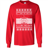All I want for Christmas is a new president ugly PINGPONG