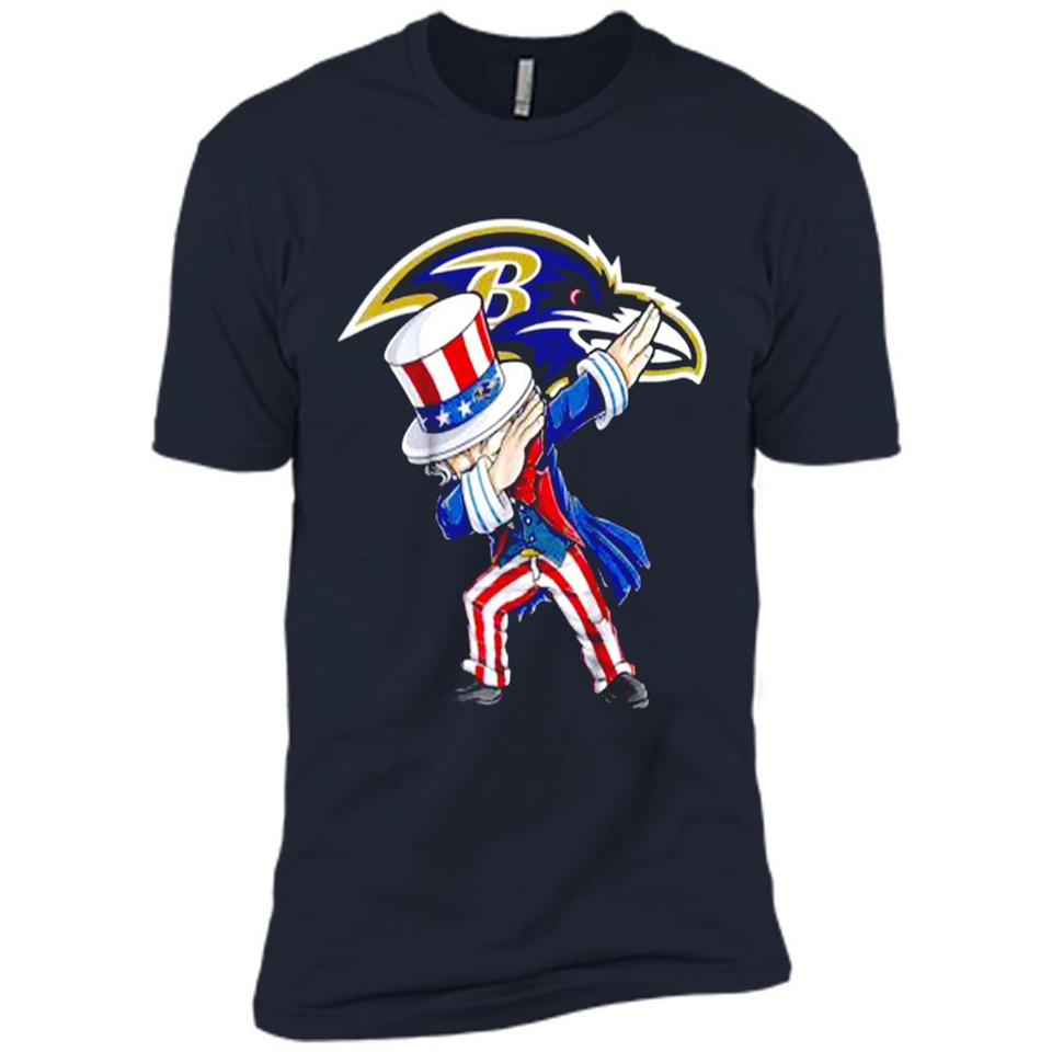 NFL BALTIMORE RAVENS UNCLE SAM DABBING INDEPENDENCE DAY