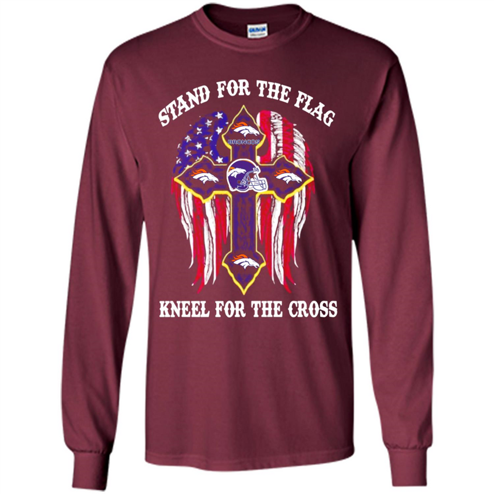 Denver Broncos - Stand For the Flag, Kneel for the Cross