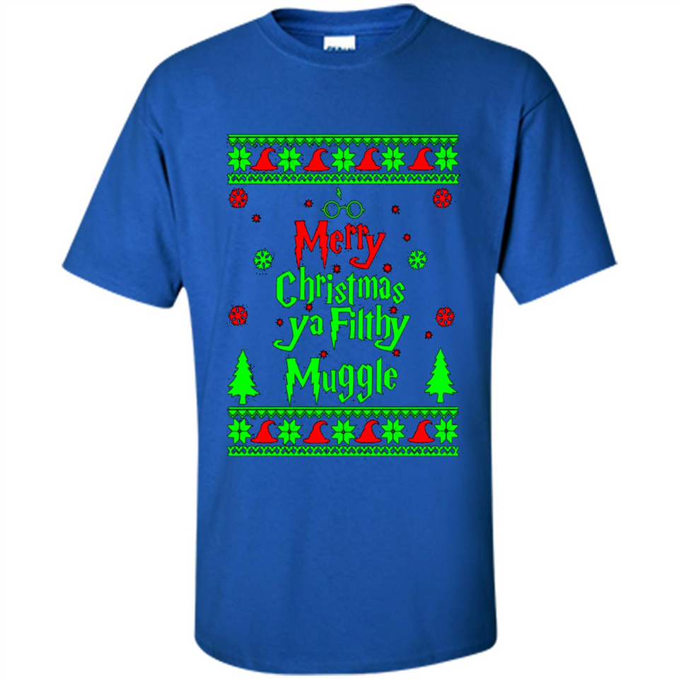 Merry Christmas ya filthy animal ugly sweater PINGPONG