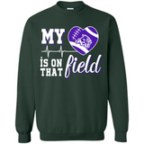 Abilene Christian Wildcats Football My Heart is on that Field - Sweatshirt
