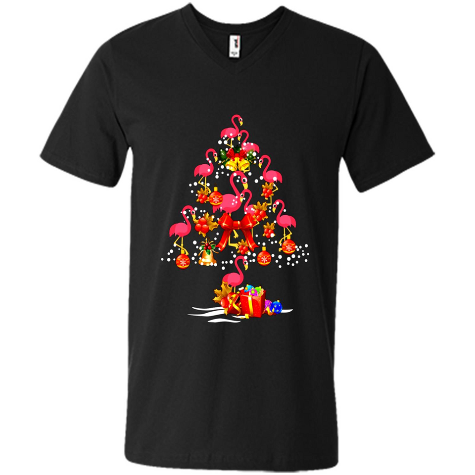 Flamingo Christmas Tree Merry Christmas Flamingo PING PONG