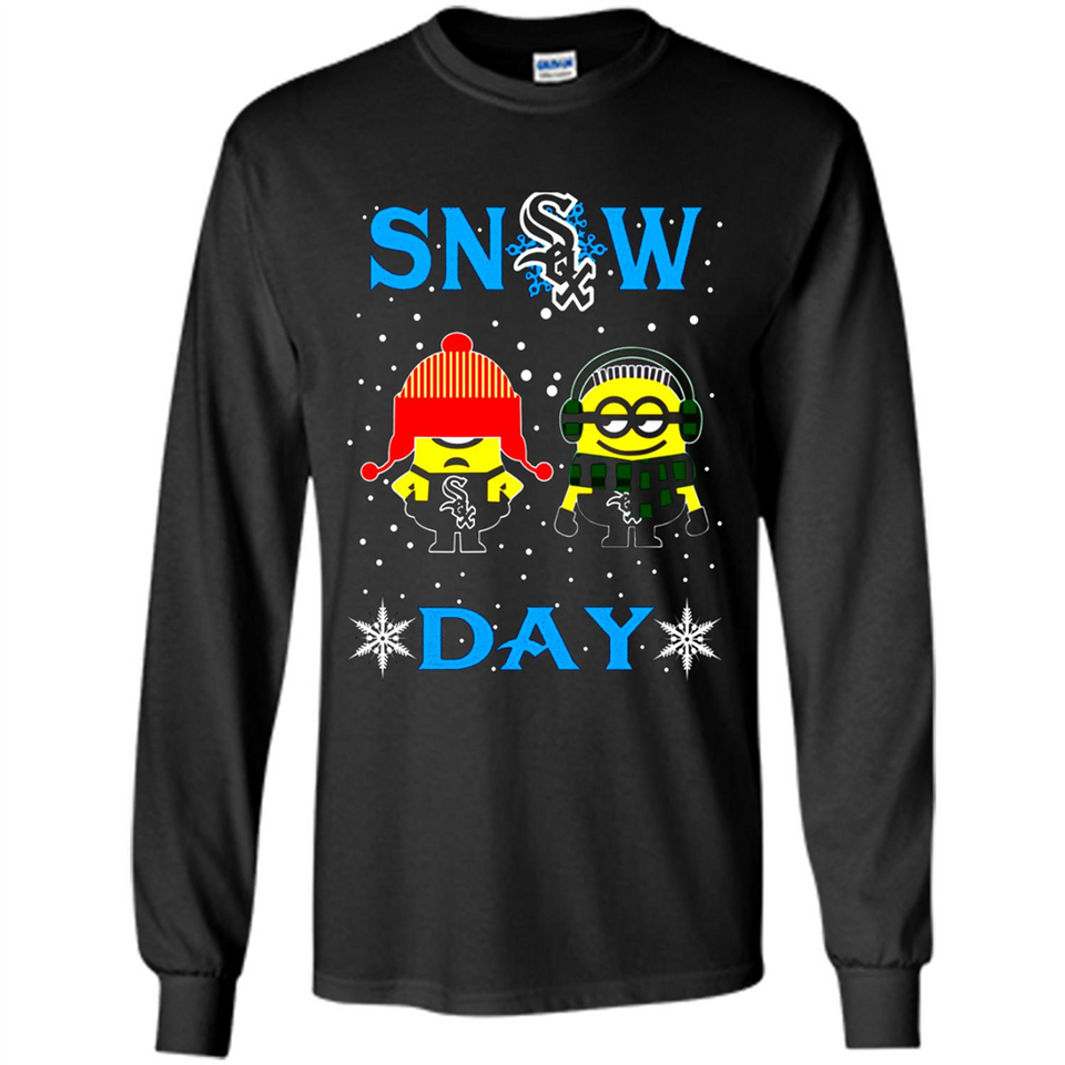 Snow Day Shirt For Chicago White Sox Vs Minion Fans pingpong