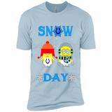 Snow Day Shirt For Indianapolis Colts Vs Minion Fans pingpong