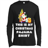 This is My Christmas Pajama Shirt - Santa Bear Tree Gift Tee