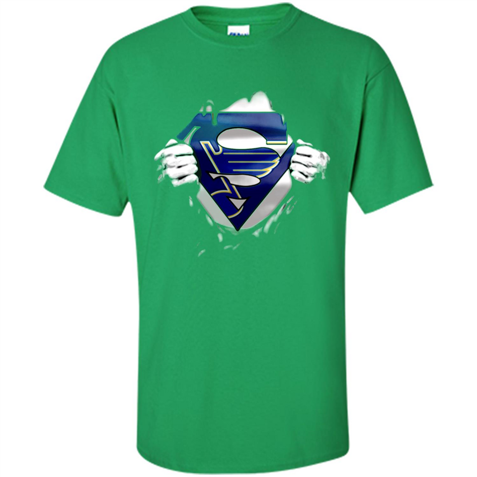 St. Louis Blues And Superman Fans
