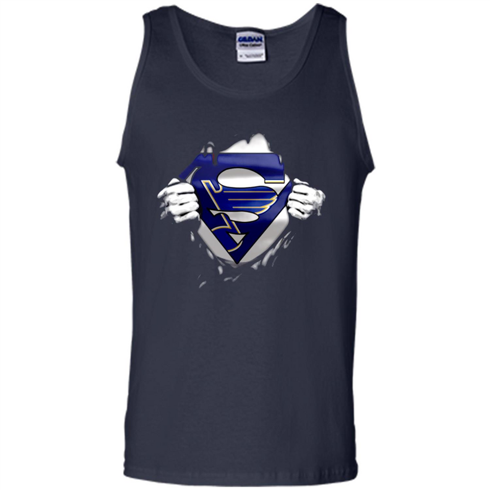 St. Louis Blues And Superman Fans