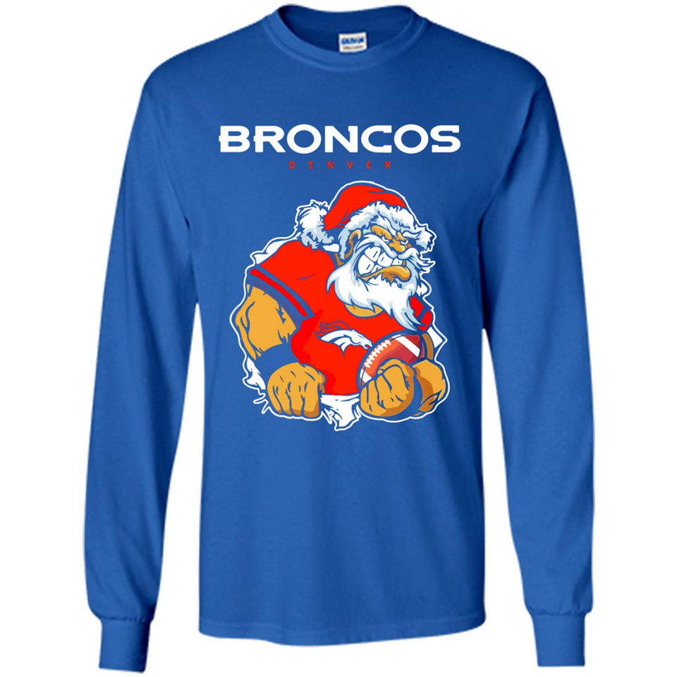 Grumpy Santa Claus Broncos Denver Football Team PINGPONG