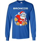 Grumpy Santa Claus Broncos Denver Football Team PINGPONG