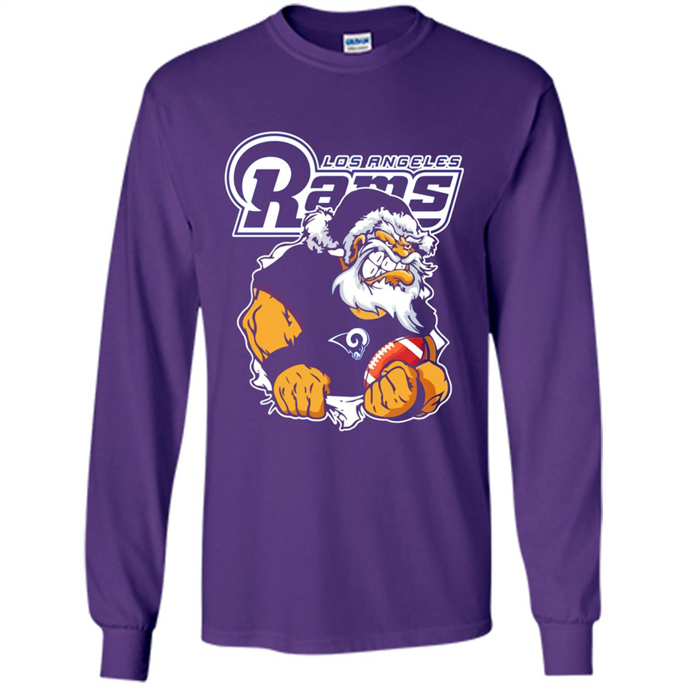 Grumpy Santa Claus Los Angeles Rams Football Team PINGPONG