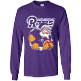 Grumpy Santa Claus Los Angeles Rams Football Team PINGPONG