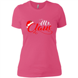 Mr. Claus Santa Claus Merry Xmas T-Shirt - Ladies' Boyfriend T-Shirt
