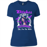 Witches Are Born In November Halloween