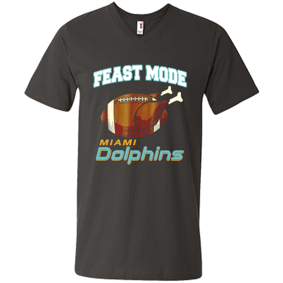 Feast Mode Dolphins Shirt - Miami Turkey Thanksgiving