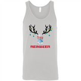 Coors Light Reinbeer Funny Beer Reindeer Christmas Sweatshirt - Canvas Unisex Tank