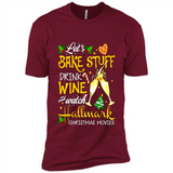 Let’s Bake Stuff Drink And Watch Hallmark Christmas Movies Sweatshirt PINGPONG