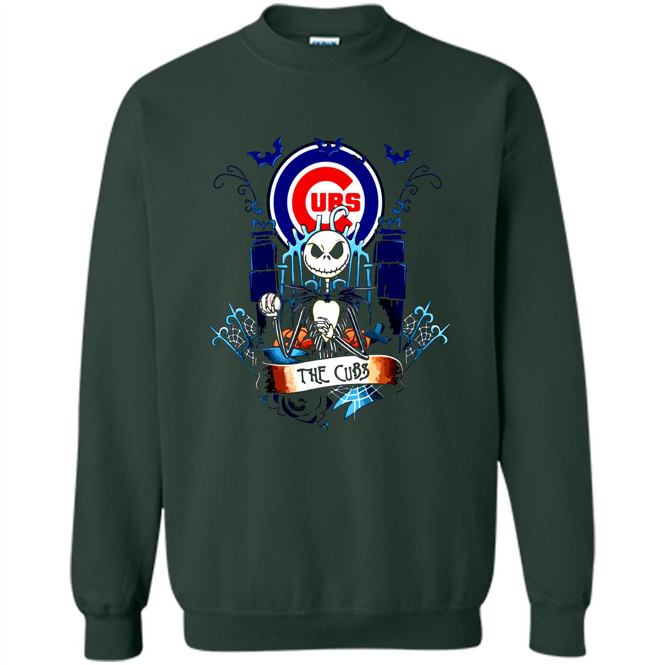 Chicago Cubs Halloween The Nightmare Before Christmas - Sweatshirt