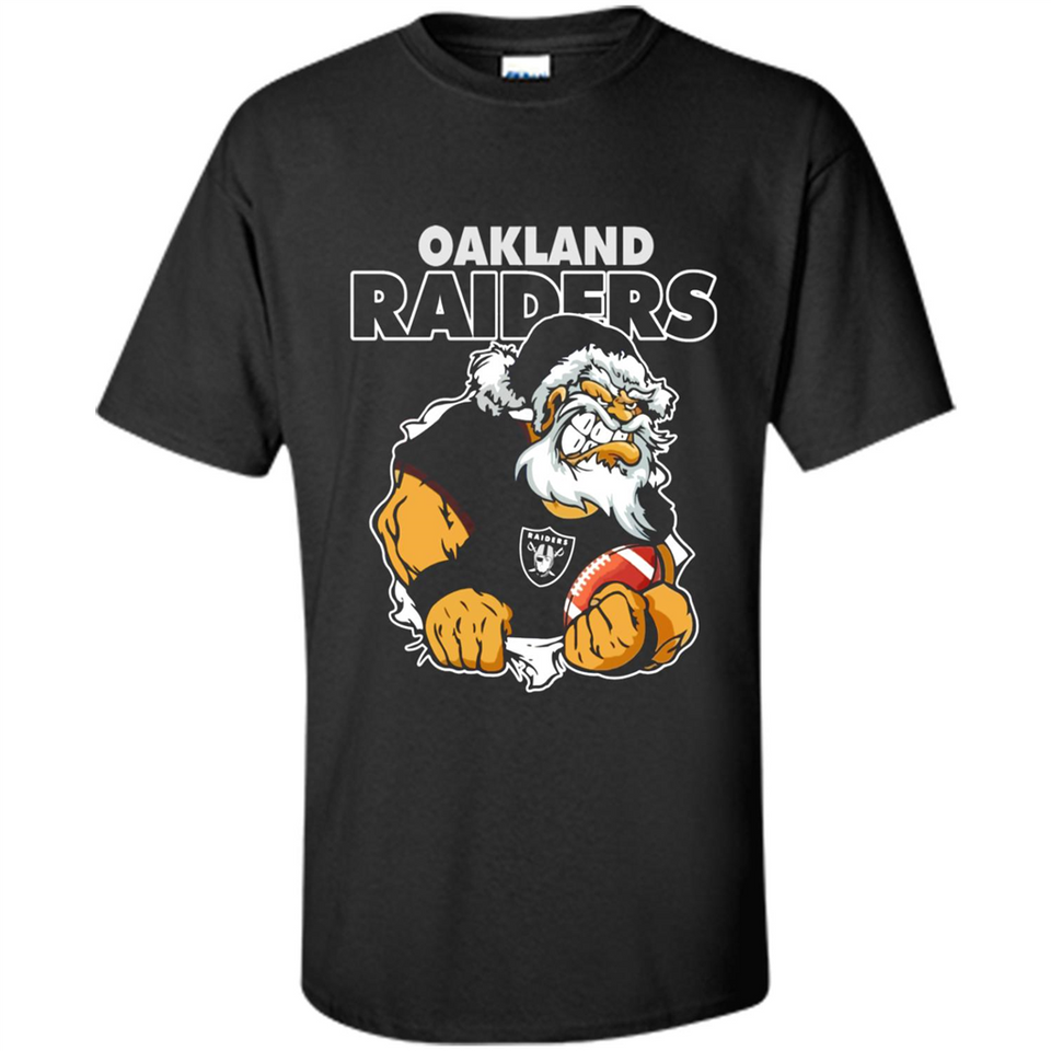Grumpy Santa Claus Oakland Raiders Football Team PINGPONG