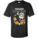 Grumpy Santa Claus Oakland Raiders Football Team PINGPONG