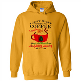 I Just Want To Drink Coffee And Watch Hallmark Christmas Movies All Day MERCHCUTE - Hoodie