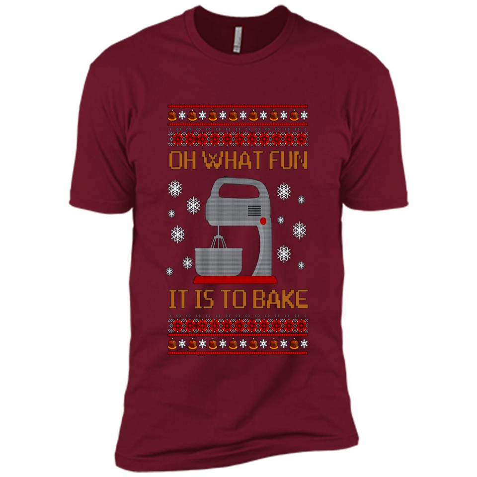 Oh What Fun It Is To Bake Ugly Christmas sweater Sweater PINGPONG