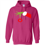 Funny Grinch Hand Holding Chef Ornament Christmas PING PONG