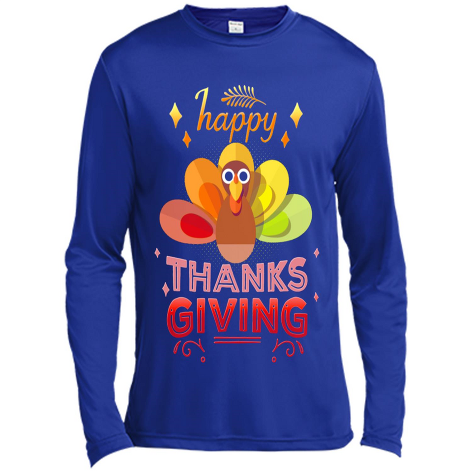 Happy Thanksgiving Turkey Day Colorful Cute