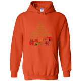 Snoopy Merry Christmas with Christmas tree T-Shirt - Hoodie