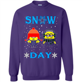 Snow Day Shirt For Dallas Cowboys Vs Minion Fans pingpong