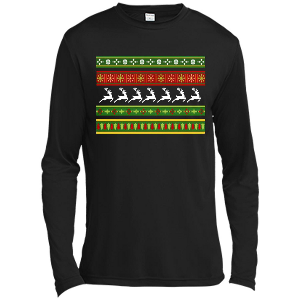Ugly Christmas Funny Festive - Canvas Long Sleeve T-Shirt