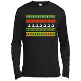 Ugly Christmas Funny Festive - Canvas Long Sleeve T-Shirt