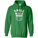 Chili Cookoff Funny T-shirt Chili And Beer - Hoodie