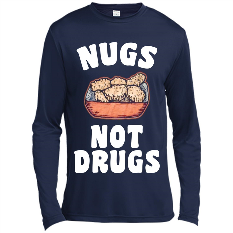 Nugs Not Drugs - Canvas Long Sleeve T-Shirt