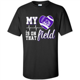 Abilene Christian Wildcats Football My Heart is on that Field - Shirt