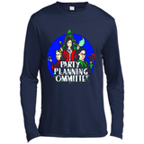 Party Planning Committee Christmas T-Shirt - Canvas Long Sleeve T-Shirt